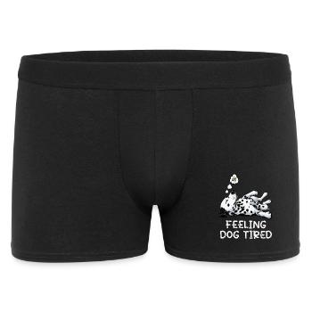 Feeling Dog Tired Dalmatian Dalmatian Owner - Men's Boxer Shorts - black - Front