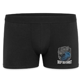 Deep Sea Plastic Ghost - Men's Boxer Shorts - black - Front