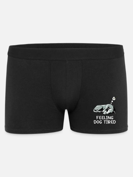 Feeling Dog Tired Irish Wolfhound Wolfhound - Men's Boxer Shorts - black