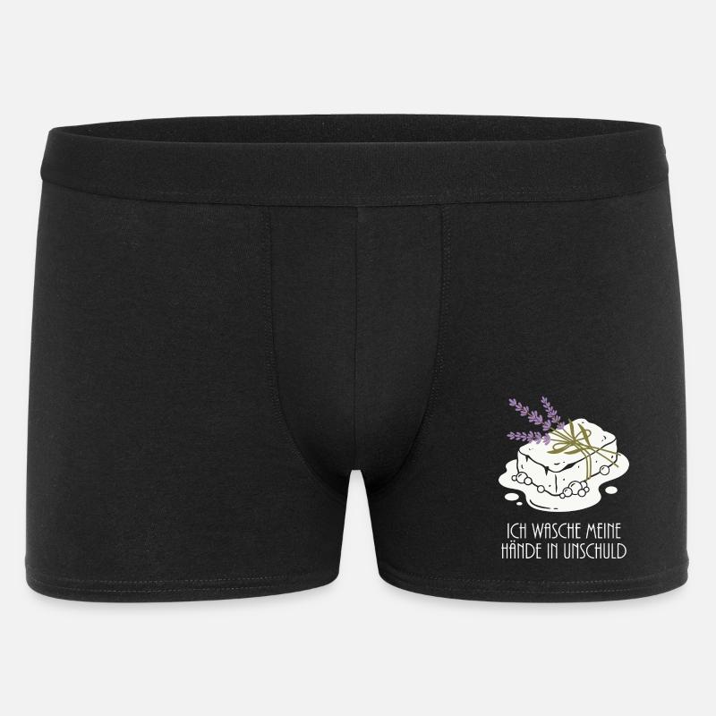 Soaps Foam Lavender Hobby - Men's Boxer Shorts - black