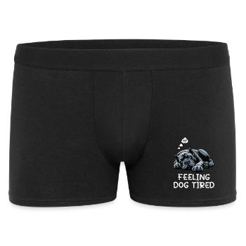 Sensation de fatigue canne Corso Mastiff italien - Boxer Homme - noir - Devant