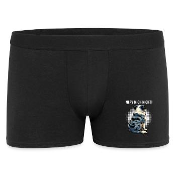 Nerv Mich Nicht Australian Shepherd Aussie Aussies - Männer Boxer Shorts - Schwarz - Vorne