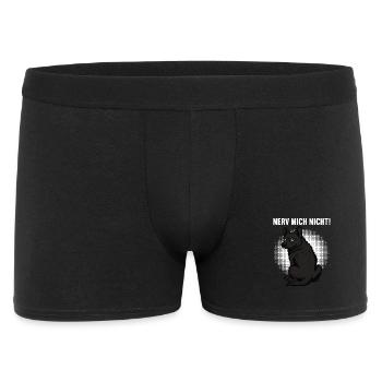 Nerv Mich Nicht Schwarzer Schäferhund Schäferhunde - Männer Boxer Shorts - Schwarz - Vorne