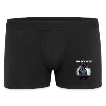 Nerv Mich Nicht Dobermann Dobermannbesitzer  - Männer Boxer Shorts - Schwarz - Vorne