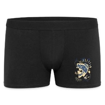 meilleur pécheur papa - Boxer Homme - noir - Devant