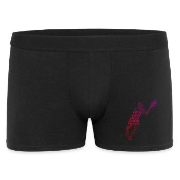 Gift idea for a tennis with tennis - Men's Boxer Shorts - black - Front
