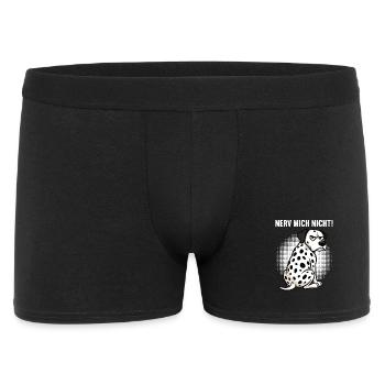 Nerv Mich Nicht Dalmatiner Dalmatinerbesitzer - Männer Boxer Shorts - Schwarz - Vorne