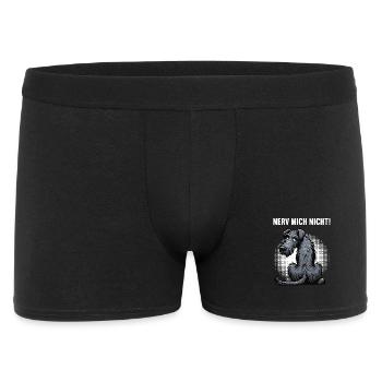 Nerv Mich Nicht Irischer Wolfshund Wolfshundhalter - Männer Boxer Shorts - Schwarz - Vorne