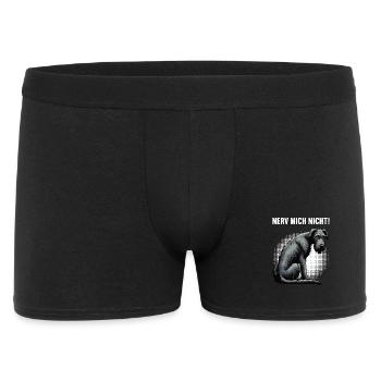 Nerv Mich Nicht Irischer Wolfshund Wolfshundhalter - Männer Boxer Shorts - Schwarz - Vorne