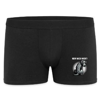 Nerv Mich Nicht Irischer Wolfshund Wolfshundhalter - Männer Boxer Shorts - Schwarz - Vorne
