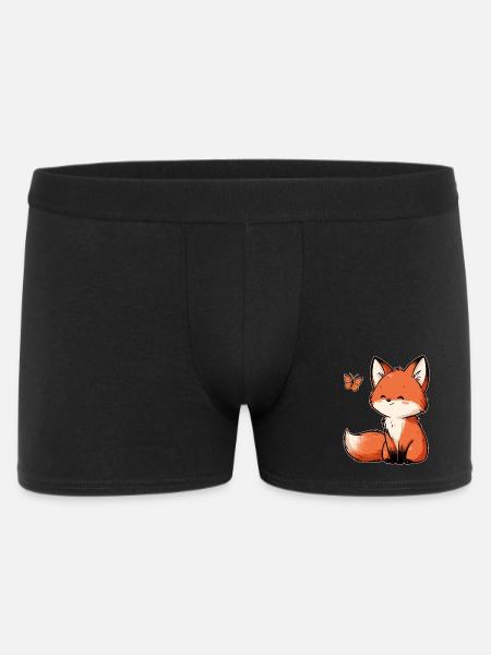 Papillon Renard - Boxer Homme - noir