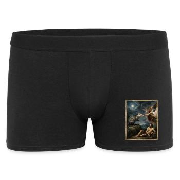 Opossum Beats God's Hand Funny Opossum Meme - Men's Boxer Shorts - black - Front