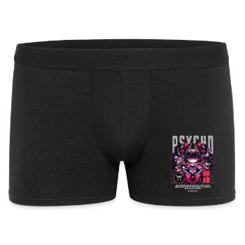Psycho Madness: Anime Horror Girl - Men's Boxer Shorts - black - Front
