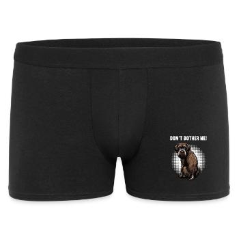 Don't Bother Me Deutsch Drahthaar drahthaar hund - Männer Boxer Shorts - Schwarz - Vorne