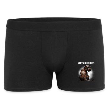 Nerv Mich Nicht Deutsch Drahthaar drahthaar hund - Männer Boxer Shorts - Schwarz - Vorne