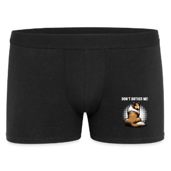 Don't Bother Me Collie Owner Collie Holder - Men's Boxer Shorts - black - Front