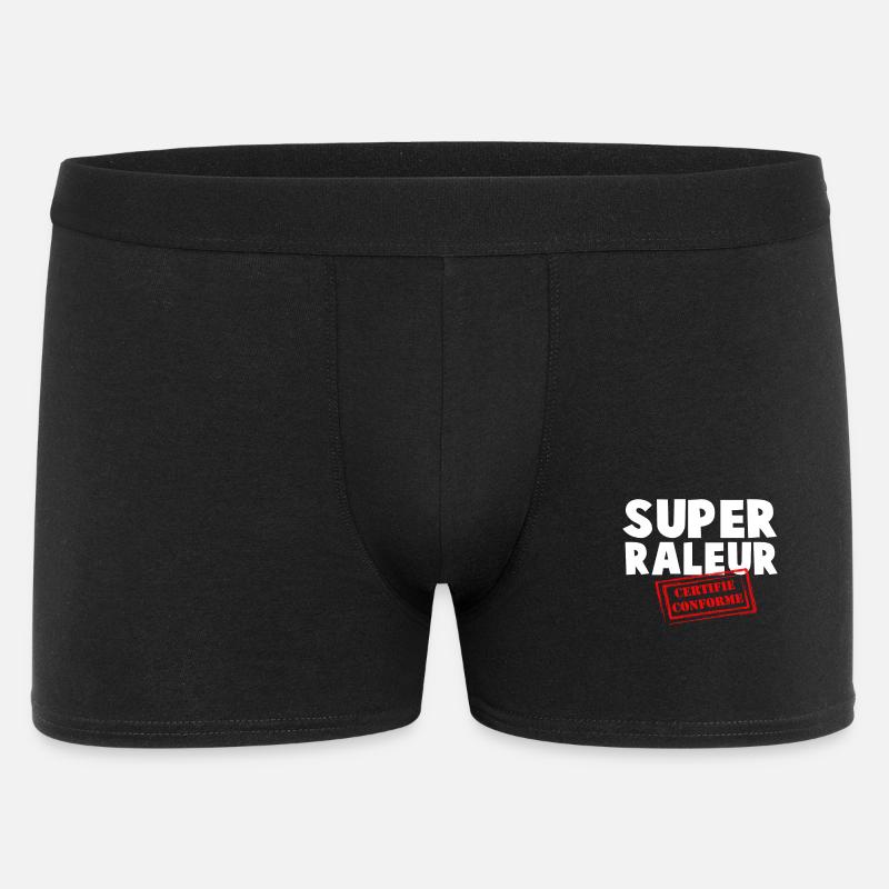 Super Certified Compliant Scraper - Men's Boxer Shorts - black