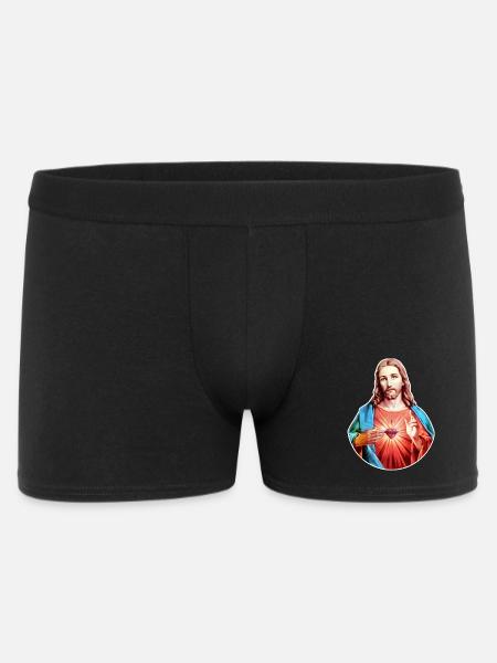 Jesus Kristus | Jesus Kristus | Jul jul - Boxer Shorts til mænd - sort