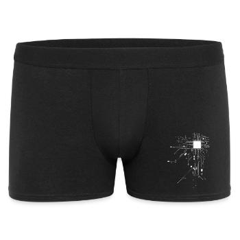 Hackers cybercrime - Men's Boxer Shorts - black - Front