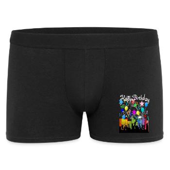 Anniversaire - Boxer Homme - noir - Devant