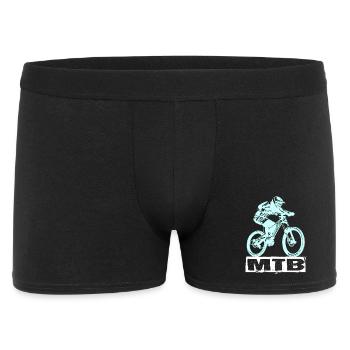 MTB Bike - Men's Boxer Shorts - black - Front