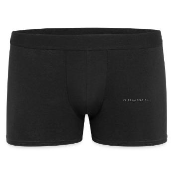 Es eskaliert eh! - Männer Boxer Shorts - Schwarz - Vorne