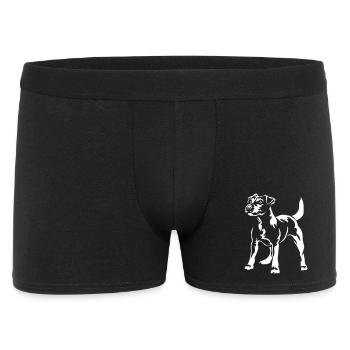 Parson Russell Terrier "Black Edition" - Men's Boxer Shorts - black - Front