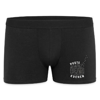 Pustekuchen - Pusteblume - Männer Boxer Shorts - Schwarz - Vorne