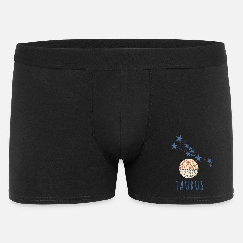 Das Sternbild Stier - Männer Boxer Shorts - Schwarz