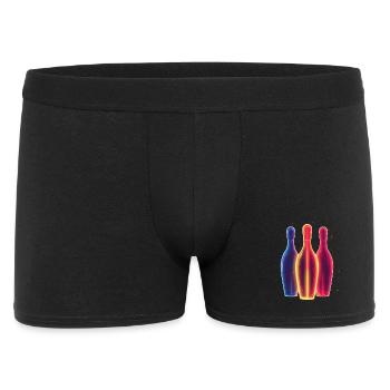 90s Bowling - Men's Boxer Shorts - black - Front