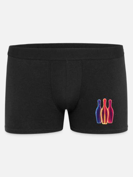 90s Bowling - Men's Boxer Shorts - black