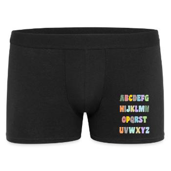 GELIEBTE. VIELEN DANK. DANKE HERRIN. GELIEBTE - Männer Boxer Shorts - Schwarz - Vorne