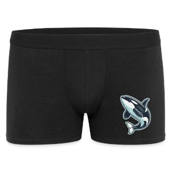 Killer whale - Men's Boxer Shorts - black - Front