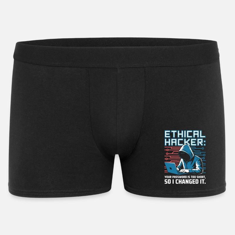 Ethischer Hacker - Männer Boxer Shorts - Schwarz