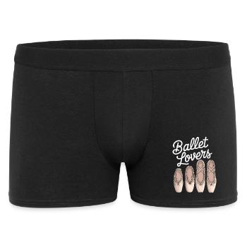 Ballet Lovers Five Slippers - Men's Boxer Shorts - black - Front