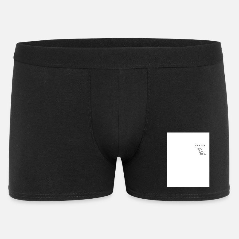 Spatzl - Männer Boxer Shorts - Schwarz
