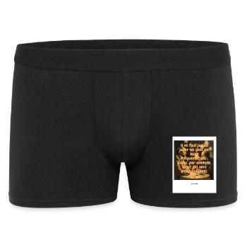 Richter - Männer Boxer Shorts - Schwarz - Vorne