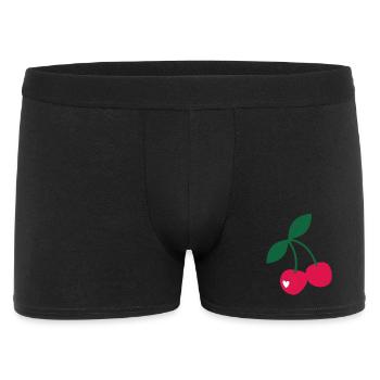 Cerises douces - Boxer Homme - noir - Devant