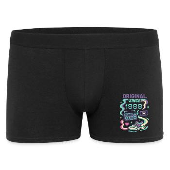 Original since 1988. Geburtsjahr 1988 - Männer Boxer Shorts - Schwarz - Vorne