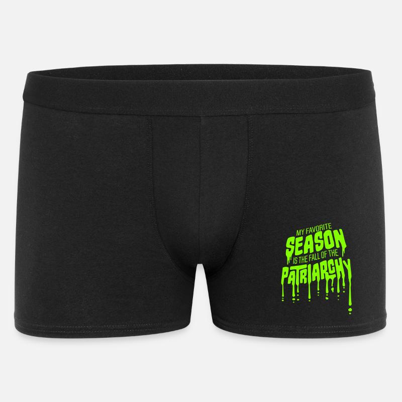 Ma saison préférée est La chute du patriarcat - Boxer Homme - noir