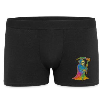 Rainbow Grim Reaper - Men's Boxer Shorts - black - Front