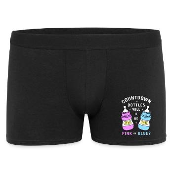 Gender Reveal New Year - Men's Boxer Shorts - black - Front