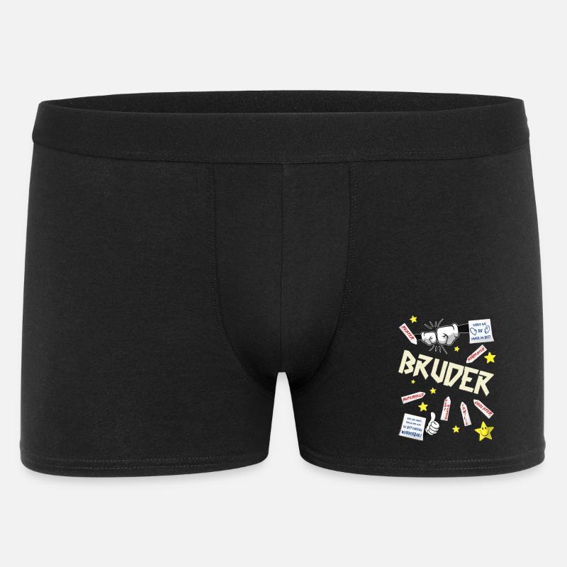 Bruder - Männer Boxer Shorts - Schwarz