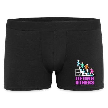 Feminismus Feminist Feministin Frauentag - Männer Boxer Shorts - Schwarz - Vorne