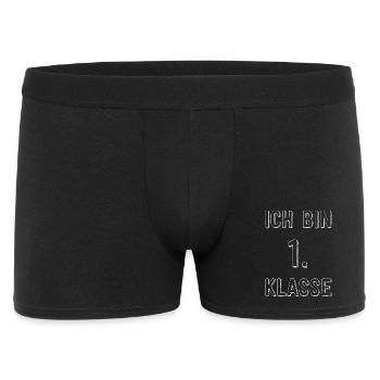 I'm 1st grade typography - Men's Boxer Shorts - black - Front