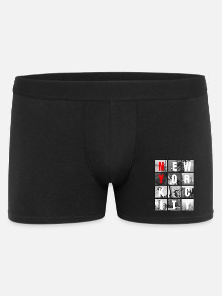 Grille de Collages de New York - Boxer Homme - noir