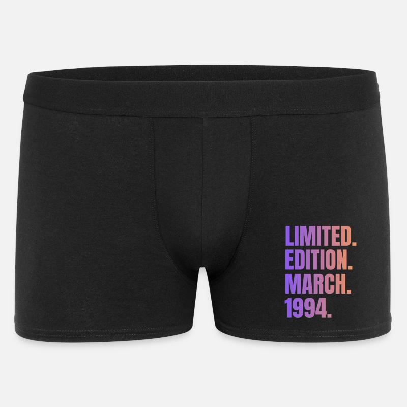 Limitierte Auflage März 1994 - Männer Boxer Shorts - Schwarz