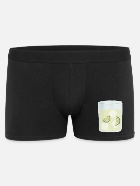 Moskauer Maultier im Aquarellstil - Männer Boxer Shorts - Schwarz