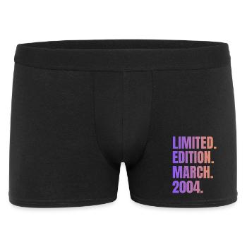 Limited Edition March 2004 - Men's Boxer Shorts - black - Front