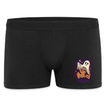 Horror Movie Night Monster Popcorn - Men's Boxer Shorts - black - Front